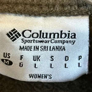 Columbia‎ Sportswear Women's Fleece Full Zip Jacket Brown Size Medium thumbnail 3