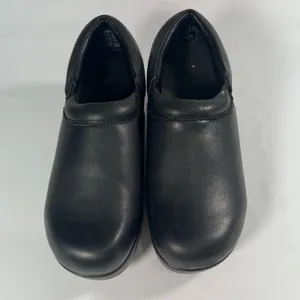 SR Max Geneva Women's Black‎ Leather Clog Slip-Resistant Work Shoes Nursing US9 thumbnail 2