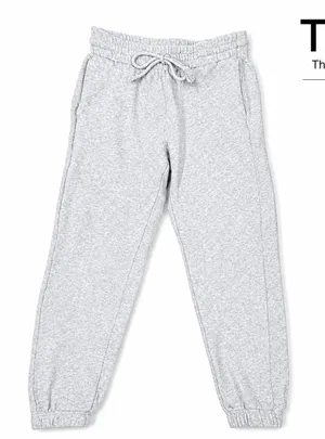 TNA Aritzia Cozy Sweatfleece Jogger Sweatpants Heather Grey XS Drawstring thumbnail 1