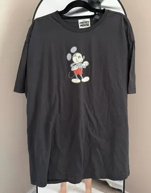 Disney Mickey Mouse Charcoal Tee thumbnail 1