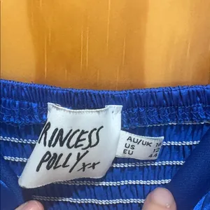 Princess Polly Size 12 Retana Blue Mini Dress thumbnail 6