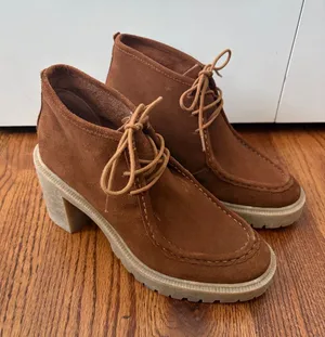 Lucky Brand Women's Hollia Lace-up Bootie Ankle Boot size 8 thumbnail 1
