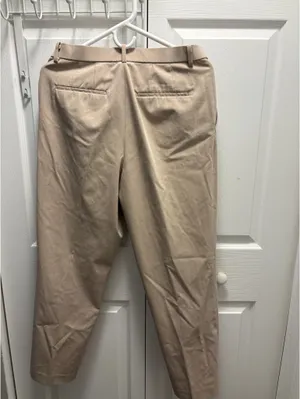 Uniqlo Smart Ankle Pants 2-Way Stretch Beige thumbnail 2