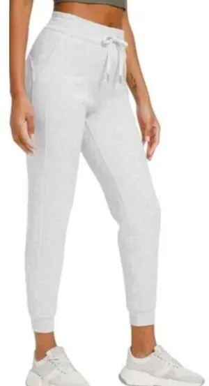 Lululemon Scuba High-Rise Jogger *Fleece 28" Heathered Core Ultra Light Grey 6 thumbnail 1