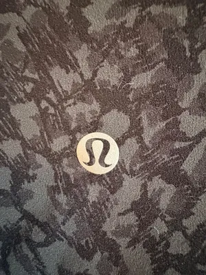 Lululemon Align Super High-Rise Crop 21" Wild Thing Camo Deep Coal Multi thumbnail 4