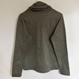 The North Face Womens Olive Green Cowl Neck Fleece Pullover Sweatshirt Small thumbnail 8