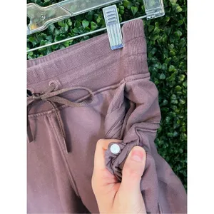 Lululemon Warm Down Joggers Size 4 Antique Bark thumbnail 4
