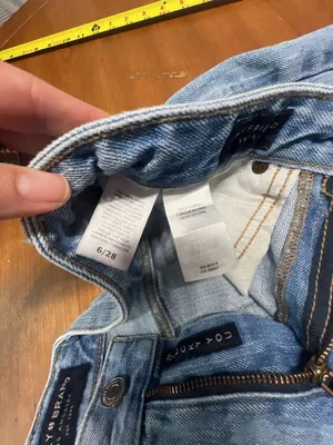 Lucky Brand Women's Distressed Raw Hem Denim Boyfriend Shorts Size 6/28 thumbnail 6