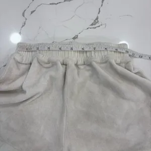 Frankies Bikinis Shorts Womens Size Small White Terry Cloth Swim Beach thumbnail 5