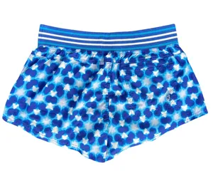 Free People Movement Top Seed Blue Tie Dye Shorts size Small thumbnail 3