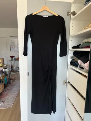 Reformation Belmont Knit Dress black xs thumbnail 6