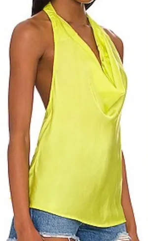 Vibrant Yellow Halter Camisole Size XS thumbnail 1
