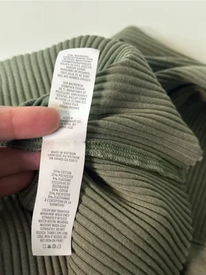 Aerie Essential Henley Layering Long Sleeve Ribbed Cotton Blend T-Shirt Size XL thumbnail 10