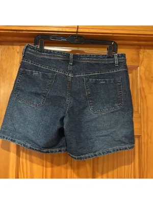 Faded Glory Jean Shorts Size 12 thumbnail 2