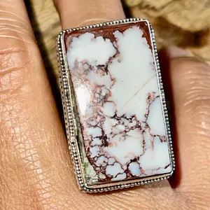 Wildhorse Jasper Ring Size 7 1/4 Brown thumbnail 4