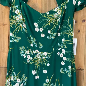 Reformation Rosi Dress Buena Green NEW thumbnail 4