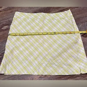 IZOD XFG Xtreme Function Golf Skort - Green Plaid Size 6 thumbnail 6
