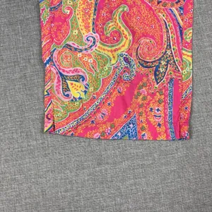 Lauren Ralph Lauren Paisley Capri Pants Womens Medium Elastic Waist thumbnail 2