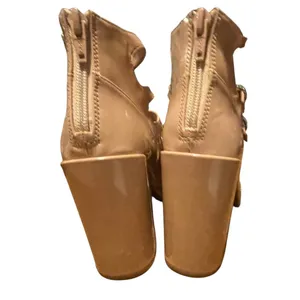 GB‎ Gianni Bini Nude Patent Multi Strap Platform Block Heel Mary Janes 6.5M thumbnail 7