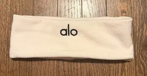 Alo Yoga Headband White thumbnail 1