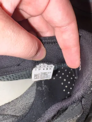 Adidas Black Knit Running Sneakers thumbnail 6