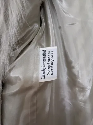 Faux Coat White Size L thumbnail 3