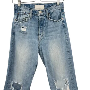 Mother Denim The Tomcat Jeans Distressed The‎ Confession Wash Blue Size 27 thumbnail 5