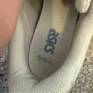 ASICS Lyte Classic Women’s Sneakers in Cream/Soft Sky Blue Color Size 6 thumbnail 10