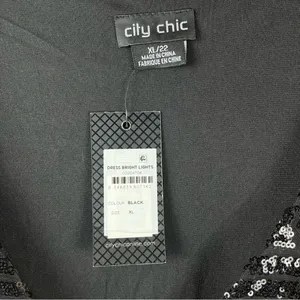 NWT City Chic Bright‎ Lights Sequin Cocktail Dress Size 22 thumbnail 4