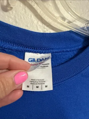 Vintage 90s Blue Bird Sweatshirt cottagecore granny grandma nature boho thumbnail 3