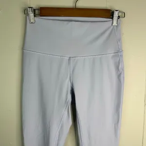 Lululemon Wunder Train Womens 6 Light Blue High Rise Tight Pockets 25 Leggings thumbnail 5
