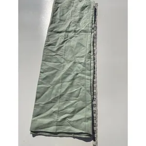& Other Stories Linen Blend Mint High Waist Wide Leg Pants 2 thumbnail 7