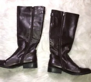 Life Stride Women's Cold Weather Weather Side Zipper Dark Brown Boots Sz 8.5 thumbnail 4