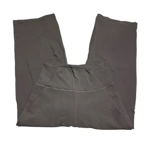 Lululemon Align Wide-Leg Super-High-Rise Crop Graphite Grey Nulu Pants Size 4‎ thumbnail 2