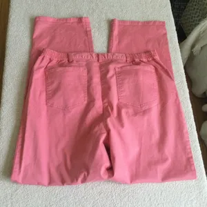 Colored Jeans Stretch High Rise Salmon Pink - Sz 12 thumbnail 6