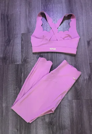 Athleta Wiske Active Matching Workout Set Pink thumbnail 1