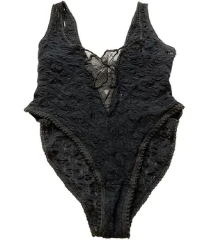 Vintage 60’s Alana Gale Lace Bodysuit Lingerie Intimates thumbnail 1