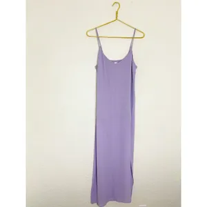 Anthropologie Line & Dot Mara Slip Maxi Dress Size Small Lavender Cocktail Chic thumbnail 4