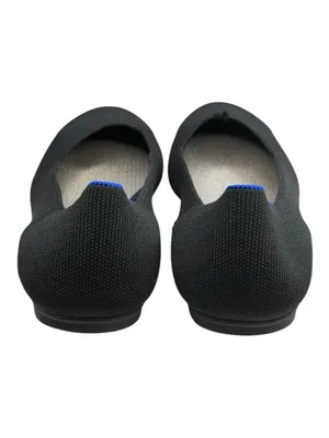Rothy’s ⍟ The Flat Ballerina Ballet Slipper ⍟ Black Solid ⍟ 11.5M ⍟ Sustain Knit thumbnail 5