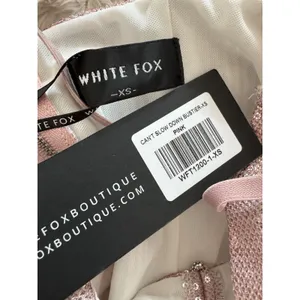 NWT White Fox Can’t Slow Down Bustier Top Pink Sequins Size XS thumbnail 6