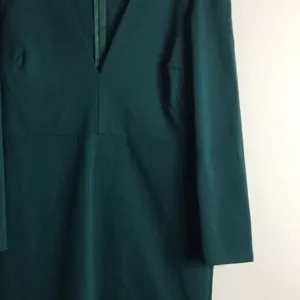 Lulus dark emerald green body-con long sleeve dress size large ladies NWT thumbnail 6