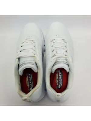 Skechers Flex Work Slip Resistant Memory Foam Eldred Dewey Athletic White Sz 8.5 thumbnail 11