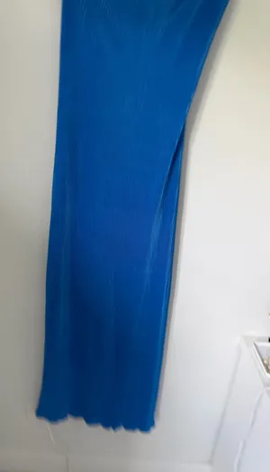 Amazon Strapless Blue Dress thumbnail 1
