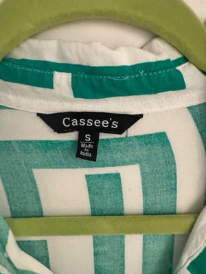 Women’s Green & White Dress thumbnail 2