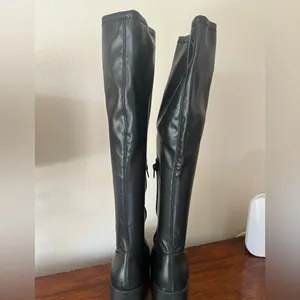 ALDO Maritza Black Platform Knee High Boots Bratz 10 thumbnail 7
