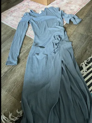 Wilfred‎ blue ruched midi dress thumbnail 7