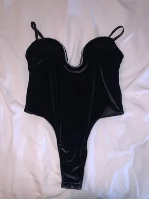Victoria's Secret Black Push Up Bodysuit thumbnail 3