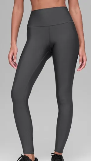 Alo Yoga NWT Airlift High Waist Leggings Anthracite Grey Size S thumbnail 1