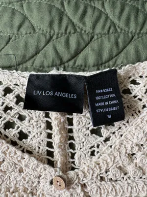Liv Los Angeles crocheted top thumbnail 2