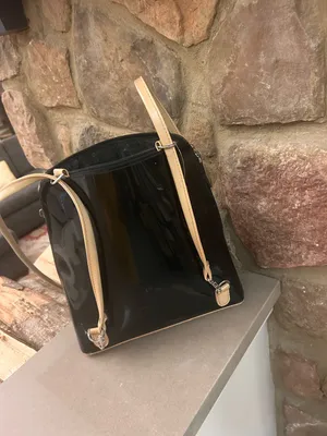 Purse/backpack Beijo London Paris New York convertible vinyl-Beauty! thumbnail 2